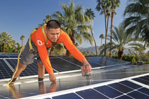 Santiago installs solar power